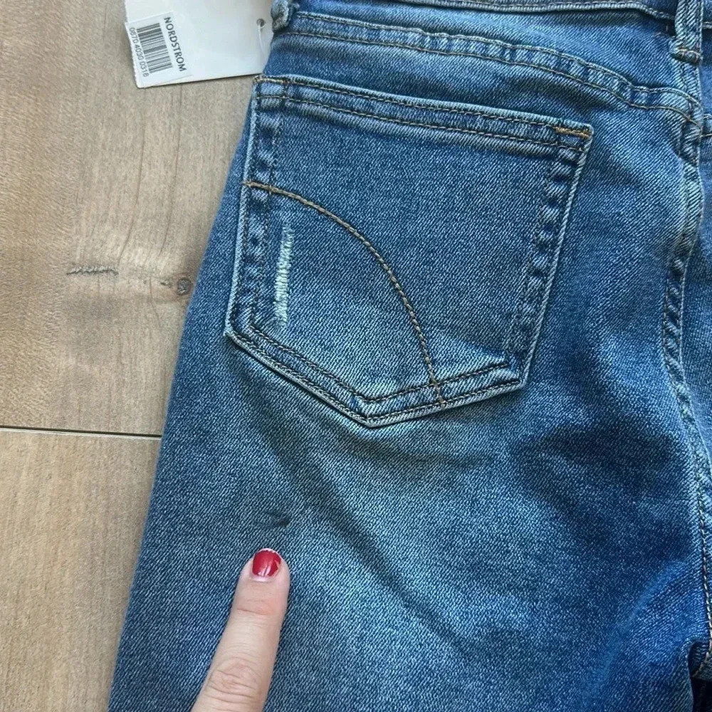 NWT Joe's Jeans Kids' The Sadie Frayed Hem Relaxed Fit Jeans Sz 10 - Picture 10 of 11
